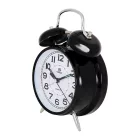 Merion black metal alarm clock 6816-1