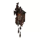Merion walnut wooden cuckoo clock 6827-2