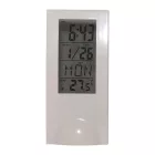 White digital alarm clock 6829-4