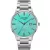 Roamer R-Line Tiffany Blue Classic men's watch 718833 41 05 20, blue dial, silver stainless steel strap