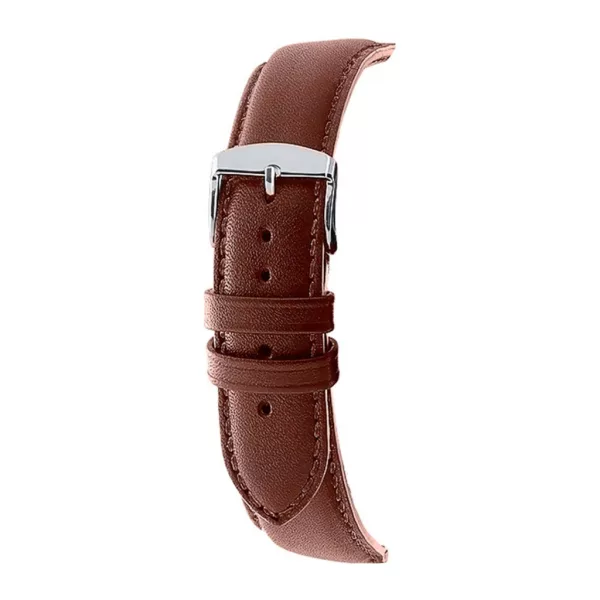 Rochet Neptune brown leather watch strap, 18 mm – 7230603