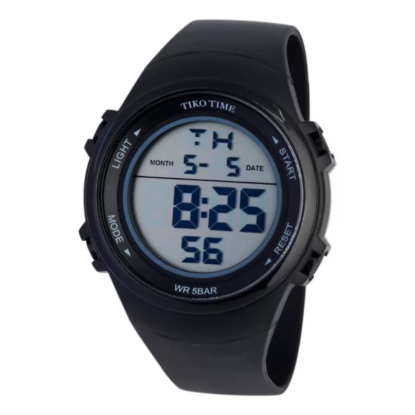 Tiko Time black men's digital watch 7465-8