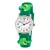 Tiko Time kids' watch with green 3D strap 7466-2