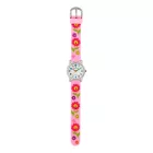 Tiko Time kids' watch with pink 3D strap 7467-2