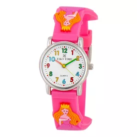 Tiko Time kids' watch with little girl motif 7467-4