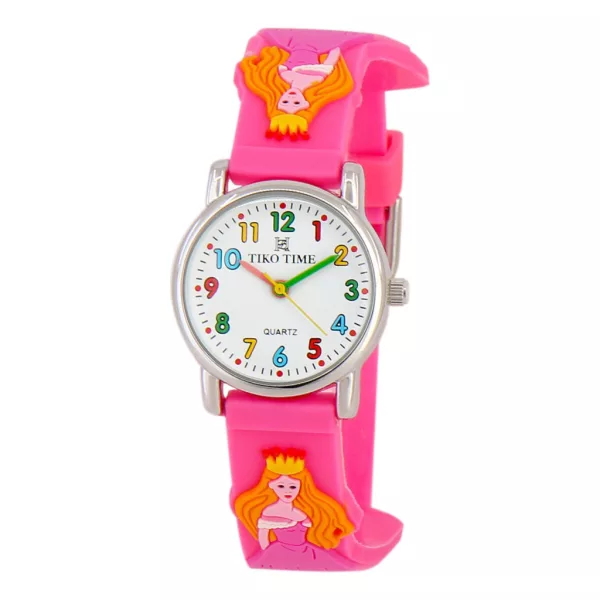 Tiko Time kids' watch with little girl motif 7467-4