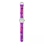 Tiko Time kids' watch with purple 3D strap 7468-2