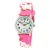 Tiko Time kids' watch with kitten motif 7468-5