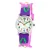 Tiko Time kids' watch with purple 3D strap 7469-1