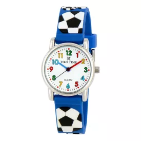 Tiko Time kids' watch with blue 3D strap 7469-6
