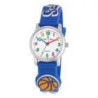 Tiko Time kids' watch with basketball motif 7471-5