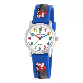 Tiko Time kids' watch with truck motif 7471-6