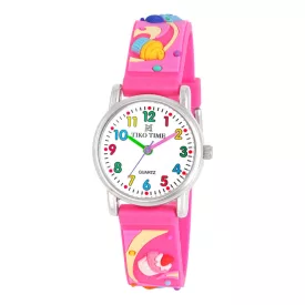 Tiko Time kids' watch with cupcake motif 7472-3