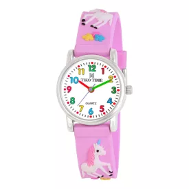 Tiko Time kids' watch with unicorn motif 7472-6