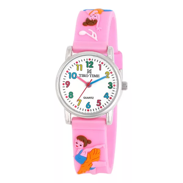 Tiko Time kids' watch with ballerina motif 7472-8