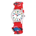 Tiko Time kids' watch with racing car motif 7473-8