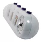 Tiko Time gold flip desk alarm clock 7604-1