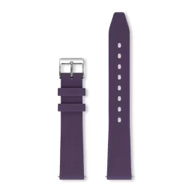   Rochet Hawaï aubergine silicone watch strap, 12 mm – 8011222XS