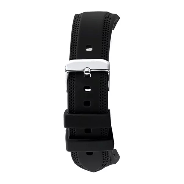 Rochet Birdy black silicone watch strap, 22 mm – 8392201ST