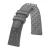 Rochet Tropic grey rubber watch strap, 22 mm – 8402200