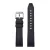 Rochet Torino navy blue leather-rubber hybrid watch strap, 22 mm – 8502206