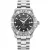 Roamer Deep Sea 200 men's watch 860983 41 55 70, black dial, silver stainless steel strap