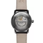 Zeppelin New Captain's Line men's watch 8662-2, black dial, black leather strap