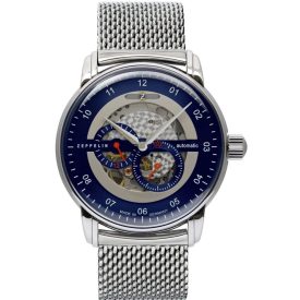   Zeppelin New Captain's Line Skeleton Automatic men's watch 8664M-3