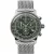 Zeppelin 100 Years men's watch 8680M-4, green dial, silver stainless steel strap