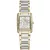 Roamer Diana women's watch 869847 47 20 20, silver dial, gold stainless steel strap