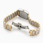Roamer Diana women's watch 869847 47 20 20, silver dial, gold stainless steel strap