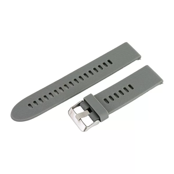Grey quick-release smartwatch strap, 22 mm – 9339-9