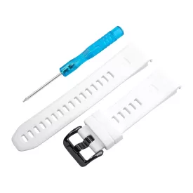   White silicone strap with Garmin QuickFit fitting, 20 mm – 9354-0