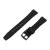 Black plastic watch strap, 18 mm – 9425-1