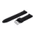 Black plastic watch strap, 22 mm – 9438-9