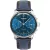 Zeppelin Méditerranée men's watch 9670-3, blue dial, blue leather strap