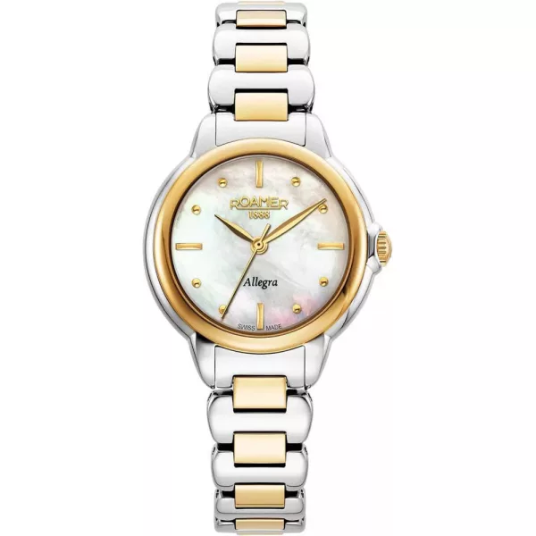 Roamer Allegra women's watch 977847 47 20 20, silver stainless steel strap