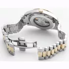 Roamer Primeline Daydate II men's watch 981666478520, black dial, silver stainless steel strap