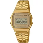 Casio Vintage unisex watch A158WETG-9AEF, gold dial, gold stainless steel strap