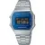 Casio Vintage unisex watch A168WEM-2BEF, blue dial, silver stainless steel strap