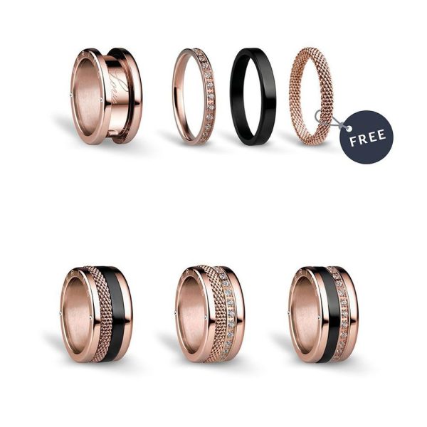 Bering female ring set ARCTICNIGHTS-9