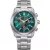 Citizen Titanium men's watch AT2590-59X, blue dial, silver titanium strap