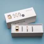 Bering female ring set BICOLOUR-7