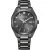 Citizen Sporty men's watch BM7625-80H, black dial, black stainless steel strap