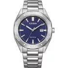 Citizen Elegance Man men's watch BM7631-52L, blue dial, silver stainless steel strap