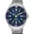 Citizen Promaster Marine men's watch BN0201-88L, blue dial, silver titanium strap