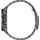 Citizen Promaster Moonphase men's watch BY1035-56L, blue dial, black stainless steel strap