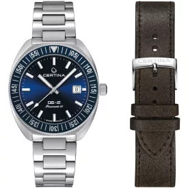   Certina DS-2 Turning Bezel men's watch set C024.607.11.041.02