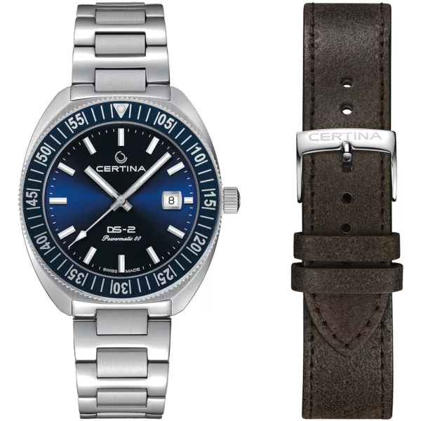 Certina DS-2 Turning Bezel men's watch set C024.607.11.041.02