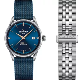   Certina DS-1 Powermatic 80 men's watch set C029.807.11.041.02